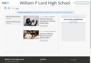 William P Lord High School