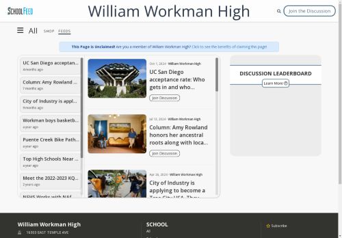 William Workman High