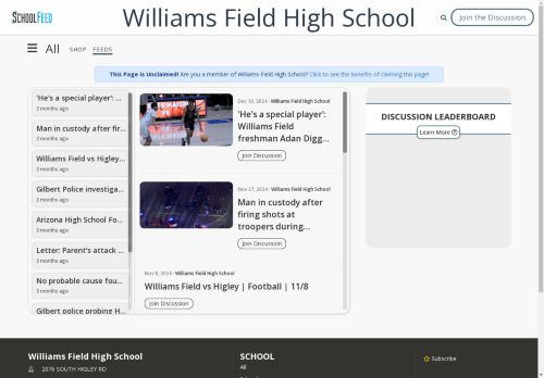 Williams Field High School