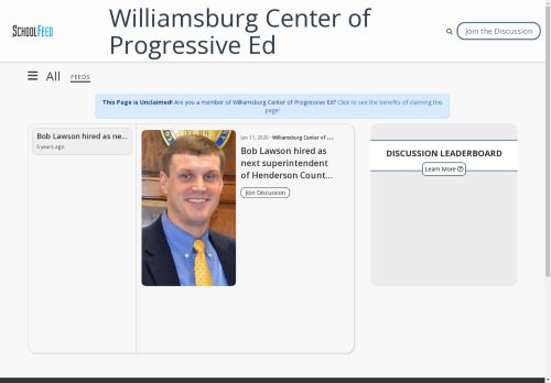 Williamsburg Center of Progressive Ed