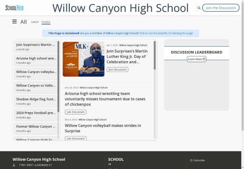 Willow Canyon High School