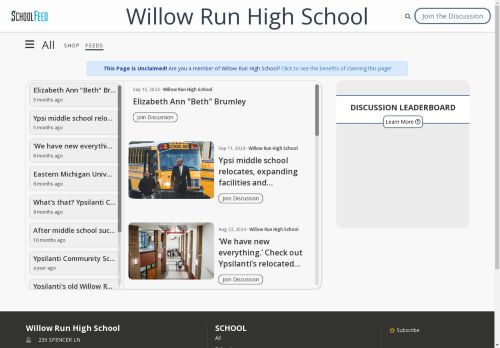 Willow Run High School