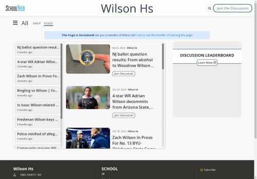 Wilson Hs