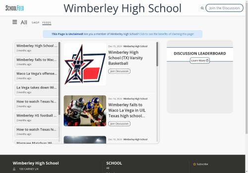 Wimberley High School