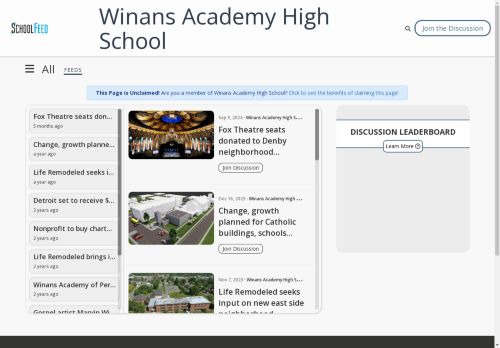 Winans Academy High School