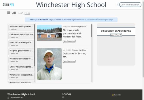 Winchester High School