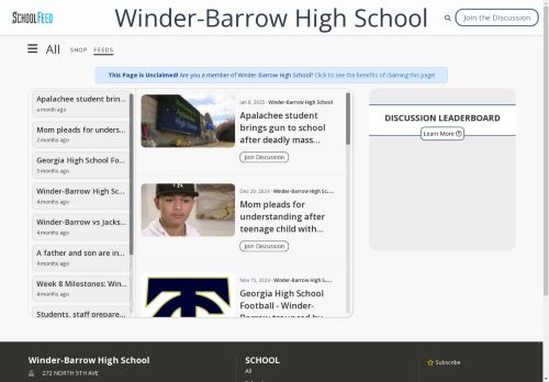 Winder-Barrow High School