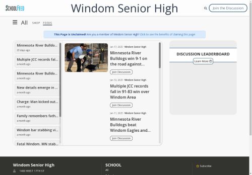 Windom Senior High