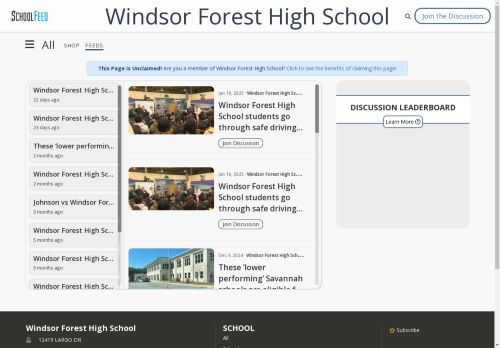 Windsor Forest High School