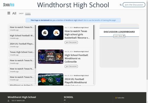 Windthorst High School