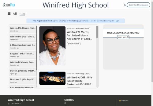 Winifred High School