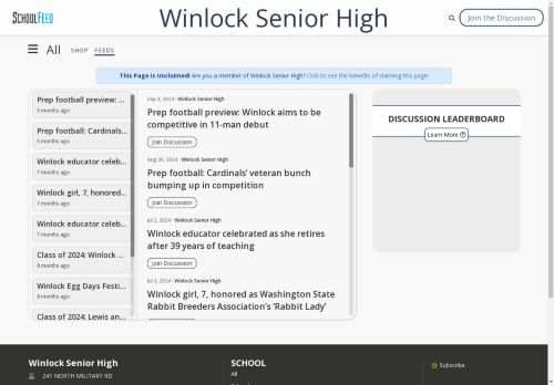 Winlock Senior High