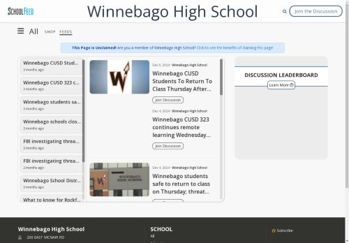 Winnebago High School