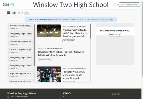 Winslow Twp High School