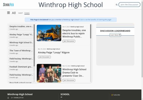 Winthrop High School