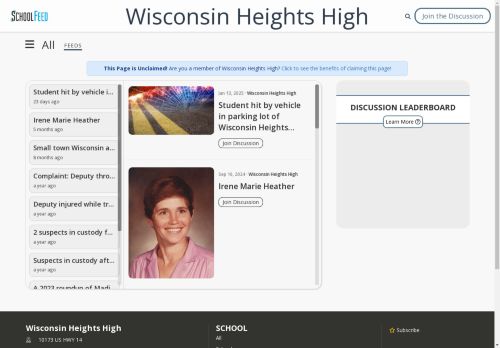 Wisconsin Heights High