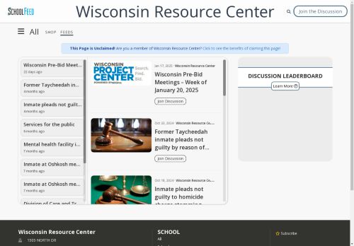 Wisconsin Resource Center