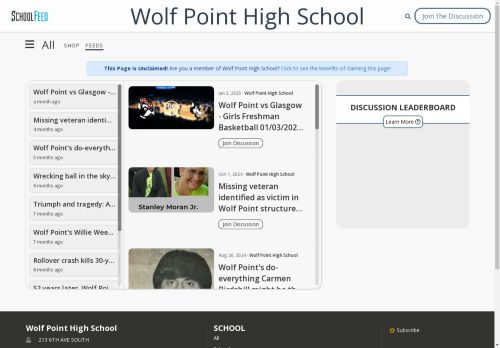 Wolf Point High School