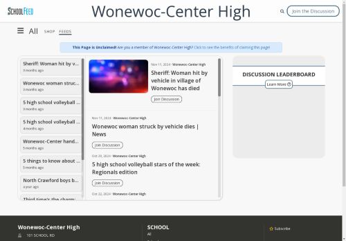 Wonewoc-Center High