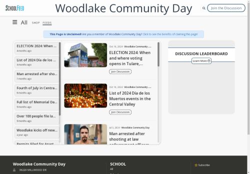 Woodlake Community Day