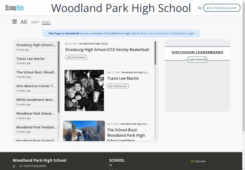 Woodland Park High School