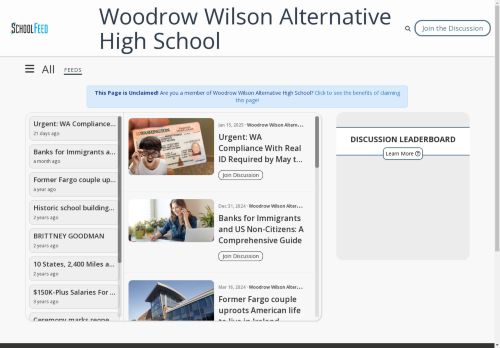 Woodrow Wilson Alternative High School