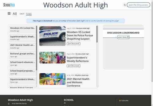 Woodson Adult High
