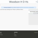 Woodson H D Hs