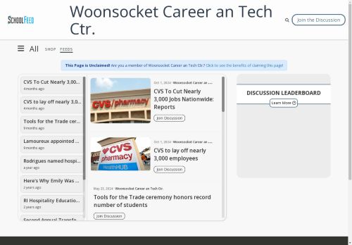Woonsocket Career an Tech Ctr.
