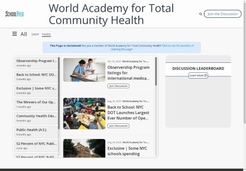World Academy for Total Community Health