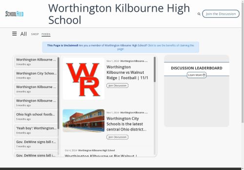 Worthington Kilbourne High School