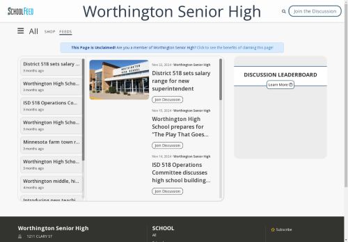 Worthington Senior High