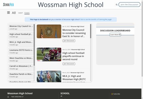 Wossman High School