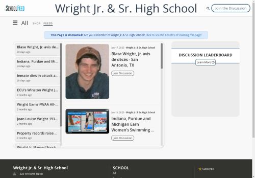 Wright Jr. & Sr. High School