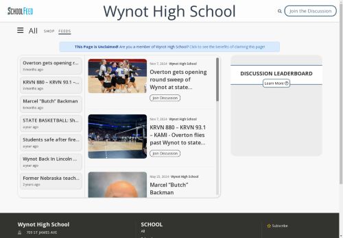 Wynot High School
