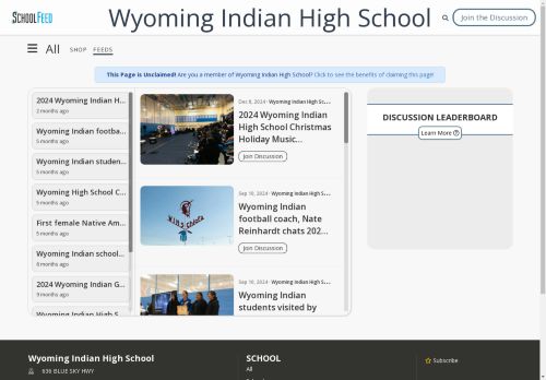 Wyoming Indian High School
