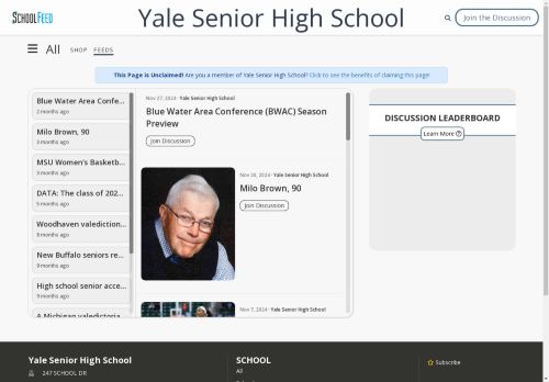 Yale Senior High School