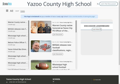 Yazoo County High School