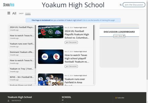 Yoakum High School