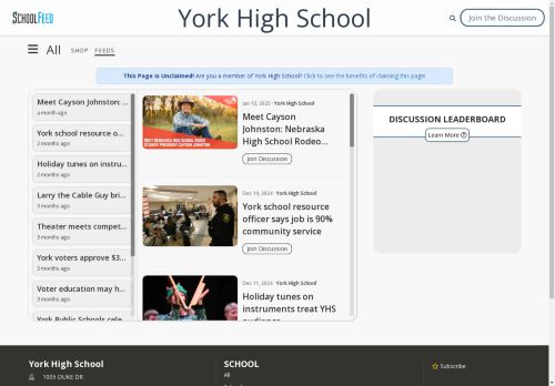 York High School