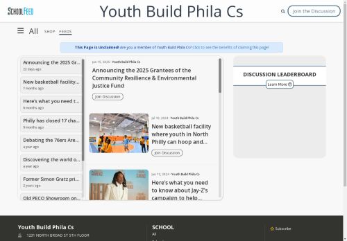 Youth Build Phila Cs