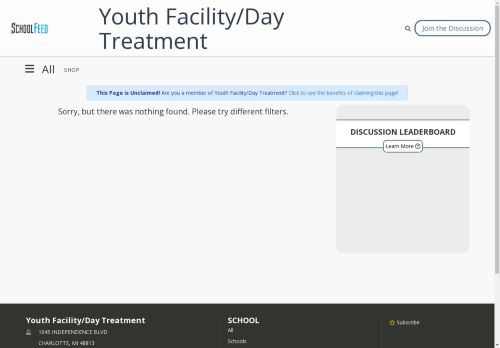 Youth Facility/Day Treatment