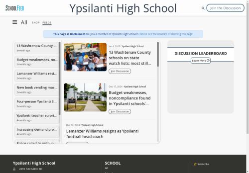 Ypsilanti High School