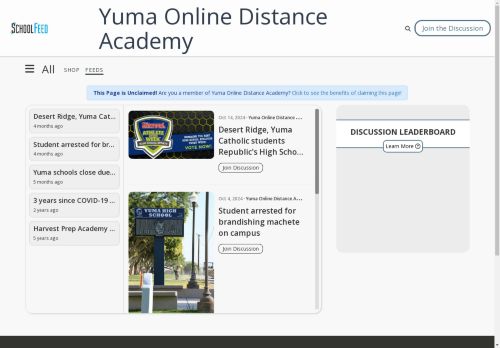 Yuma Online Distance Academy