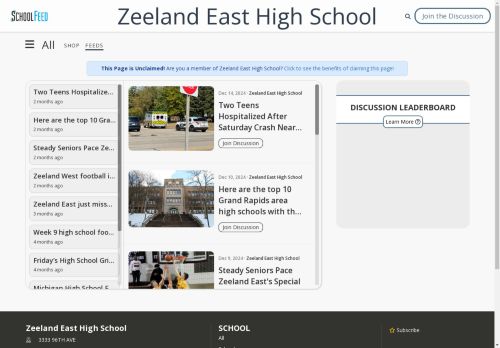 Zeeland East High School