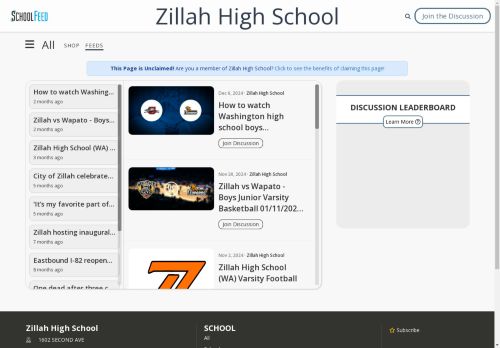 Zillah High School
