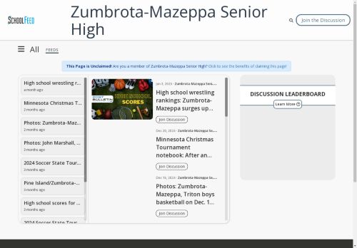 Zumbrota-Mazeppa Senior High
